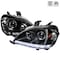 Spec-D Tuning 98-01 Mercedes W163 Ml Halo Projector Headlights Black 2LHP-BW16398JM-TM - alternate 1